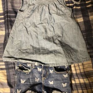 Girls jean outfit